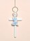 Ceramic Praying Boy On Cross Wall Decor, Religious Décor, Religious Gift, Church Décor, Baptism Gift
